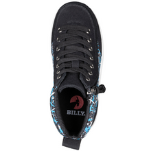 Load image into Gallery viewer, Billy Footwear - High Top D|R Black Graffiti Canvas Shoes