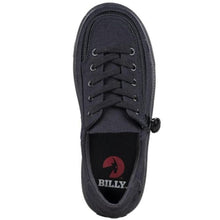 Load image into Gallery viewer, Billy Footwear (Kids)  - Low Top Black Canvas Shoes