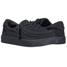 Load image into Gallery viewer, Billy Footwear (Kids)  - Low Top Black Canvas Shoes