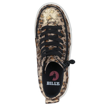 Load image into Gallery viewer, Billy Footwear -  High Top Leopard Shimmer Textile Shoes